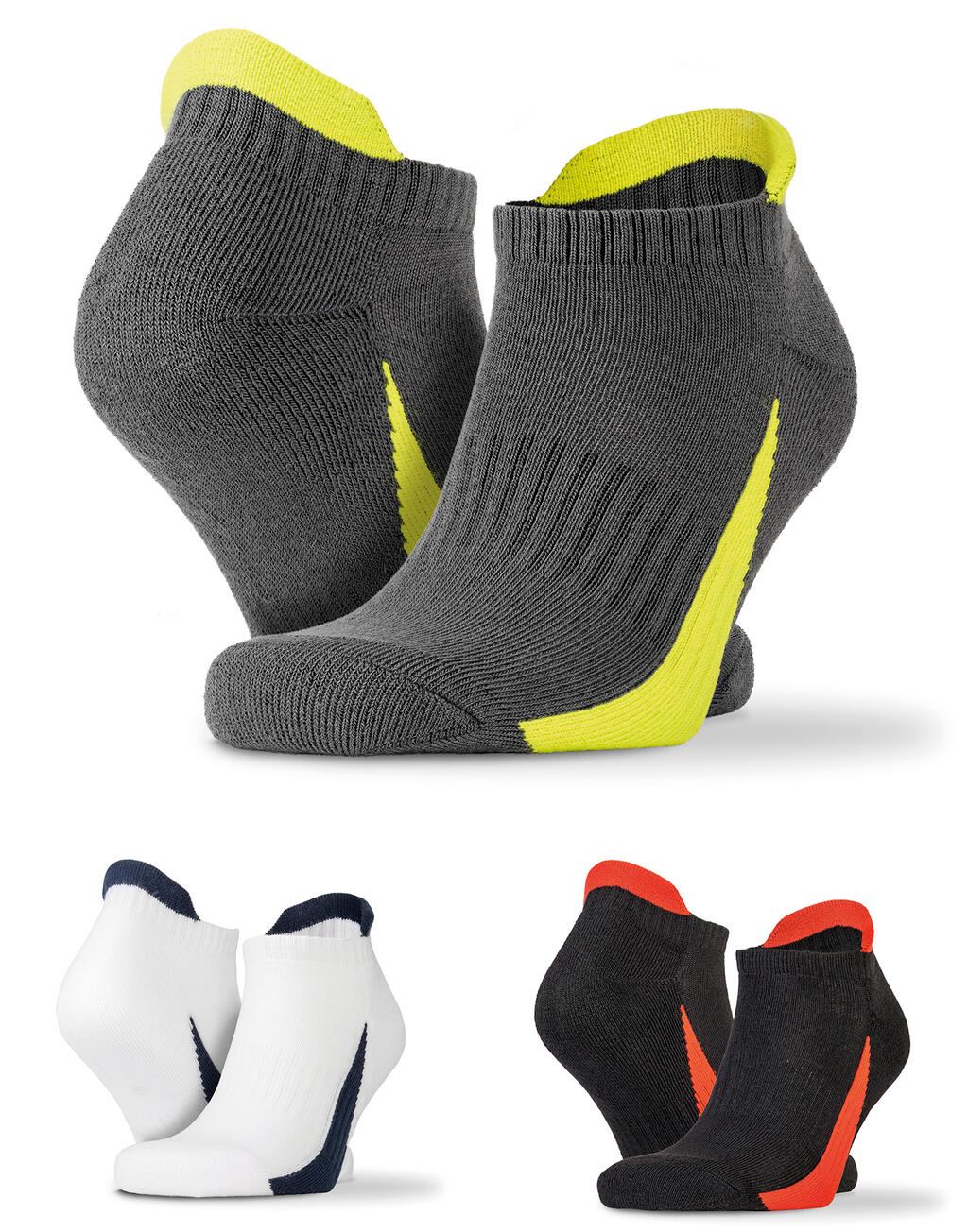  3-Pack Sneaker Socks in Farbe White/Navy