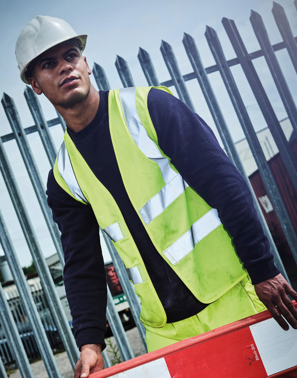  Pro Hi Vis Vest in Farbe Orange