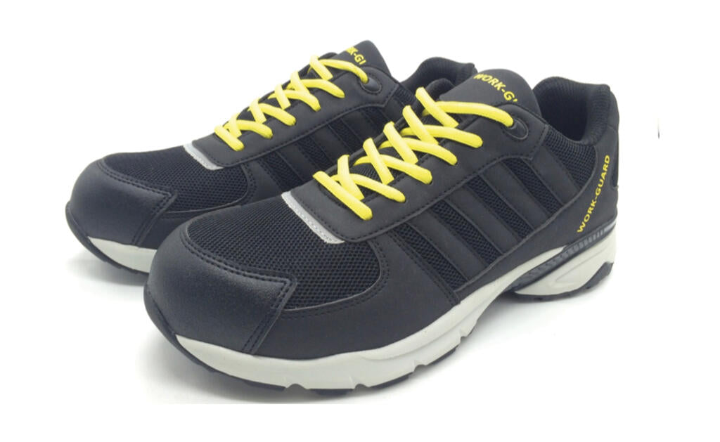  Lightweight Safety Trainer in Farbe Black/Grey