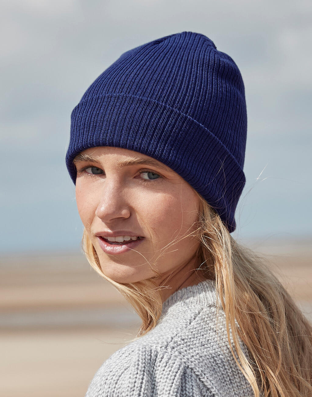 Organic Cotton Fine Knit Beanie - ShirtStore
