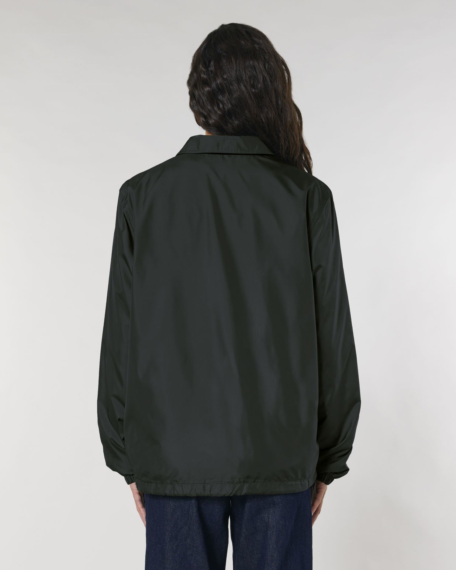Non Padded Jacket Coacher in Farbe Black