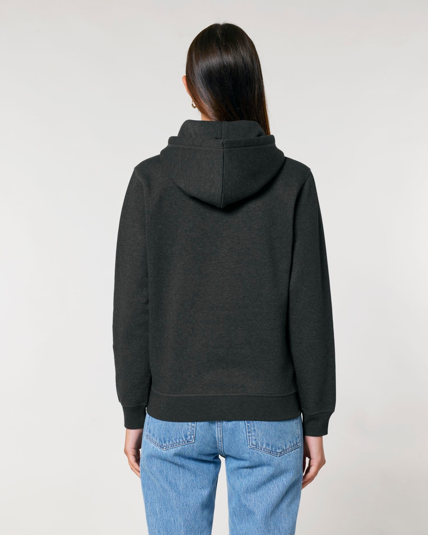 Hoodie Drummer 2.0 in Farbe Dark Heather Grey