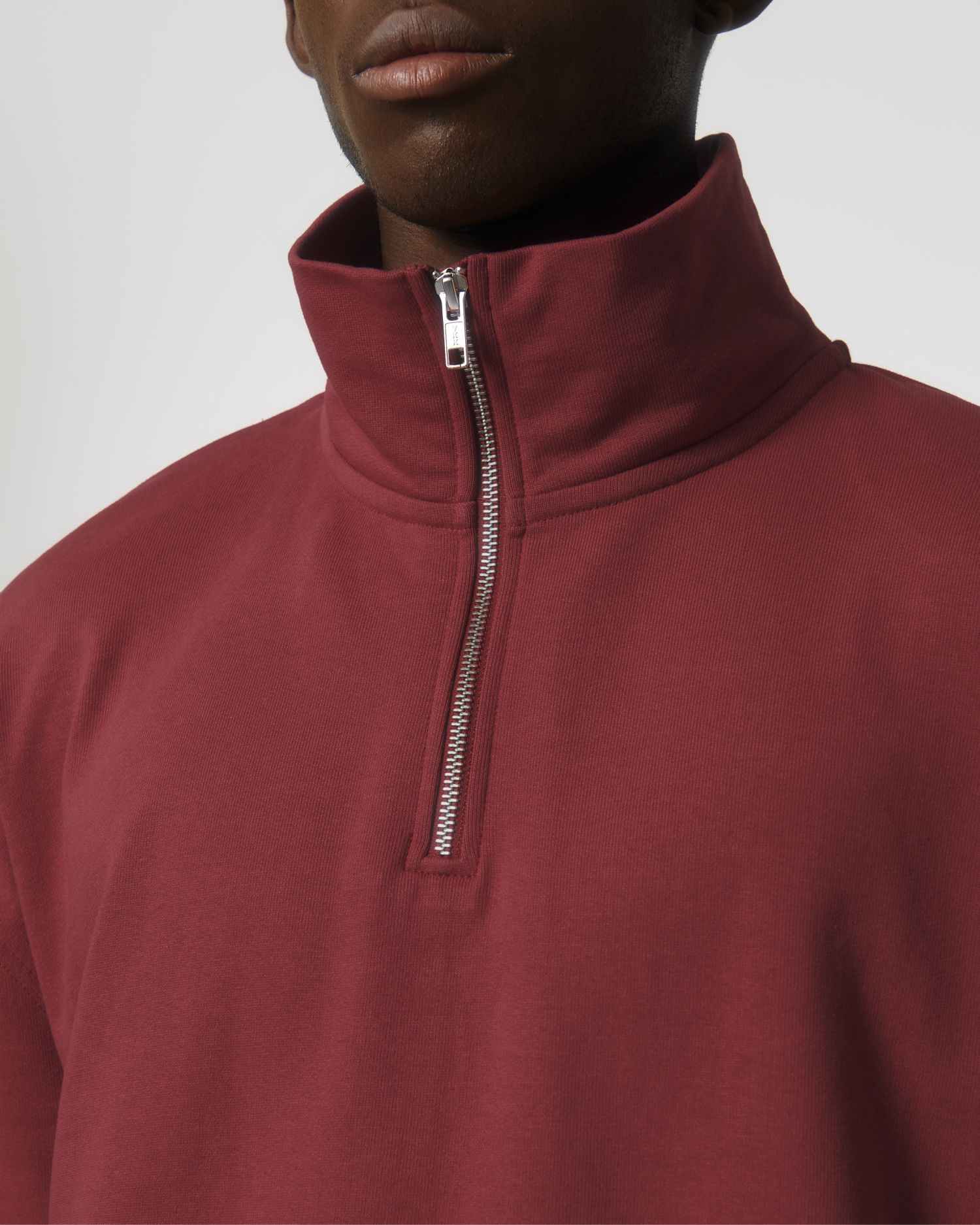 Crew neck sweatshirts Miller Dry in Farbe Red Earth