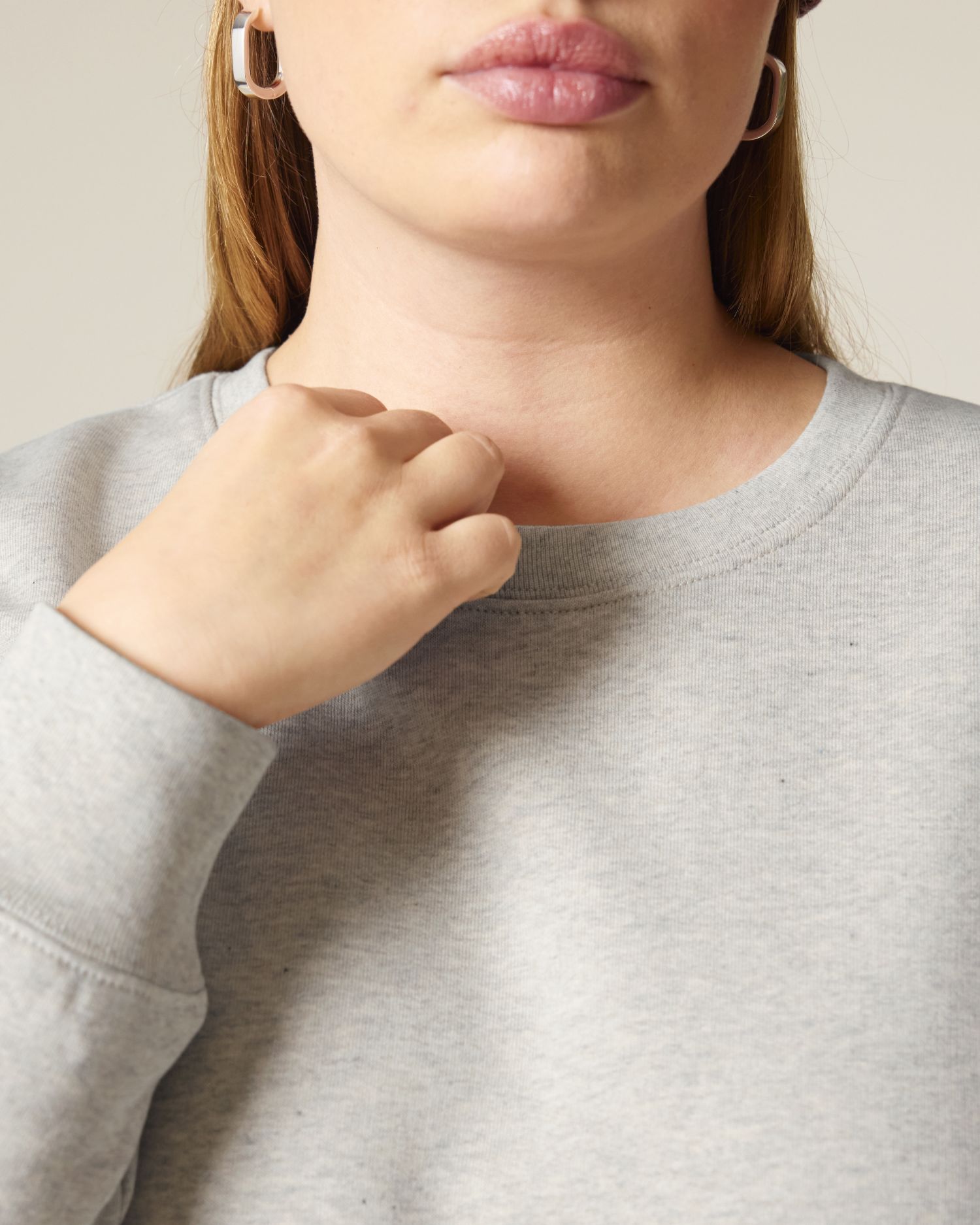 Sweatshirt Stella Alma in Farbe Heather Haze