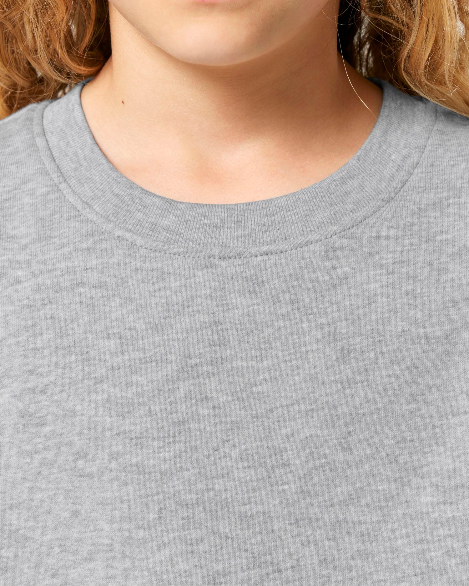 Sweatshirt Mini Changer 2.0 in Farbe Heather Grey