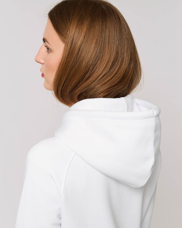 Hoodie sweatshirts Sider in Farbe White
