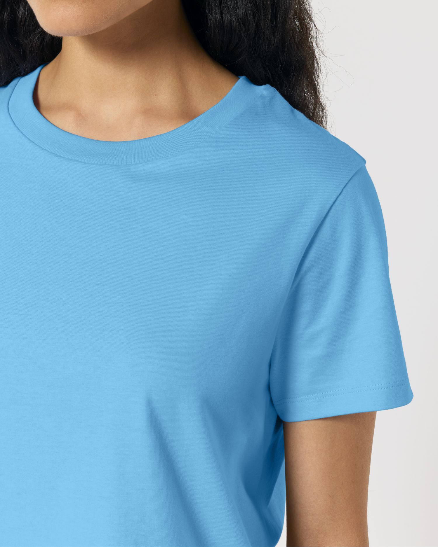 T-Shirt Stella Muser in Farbe Aqua Blue