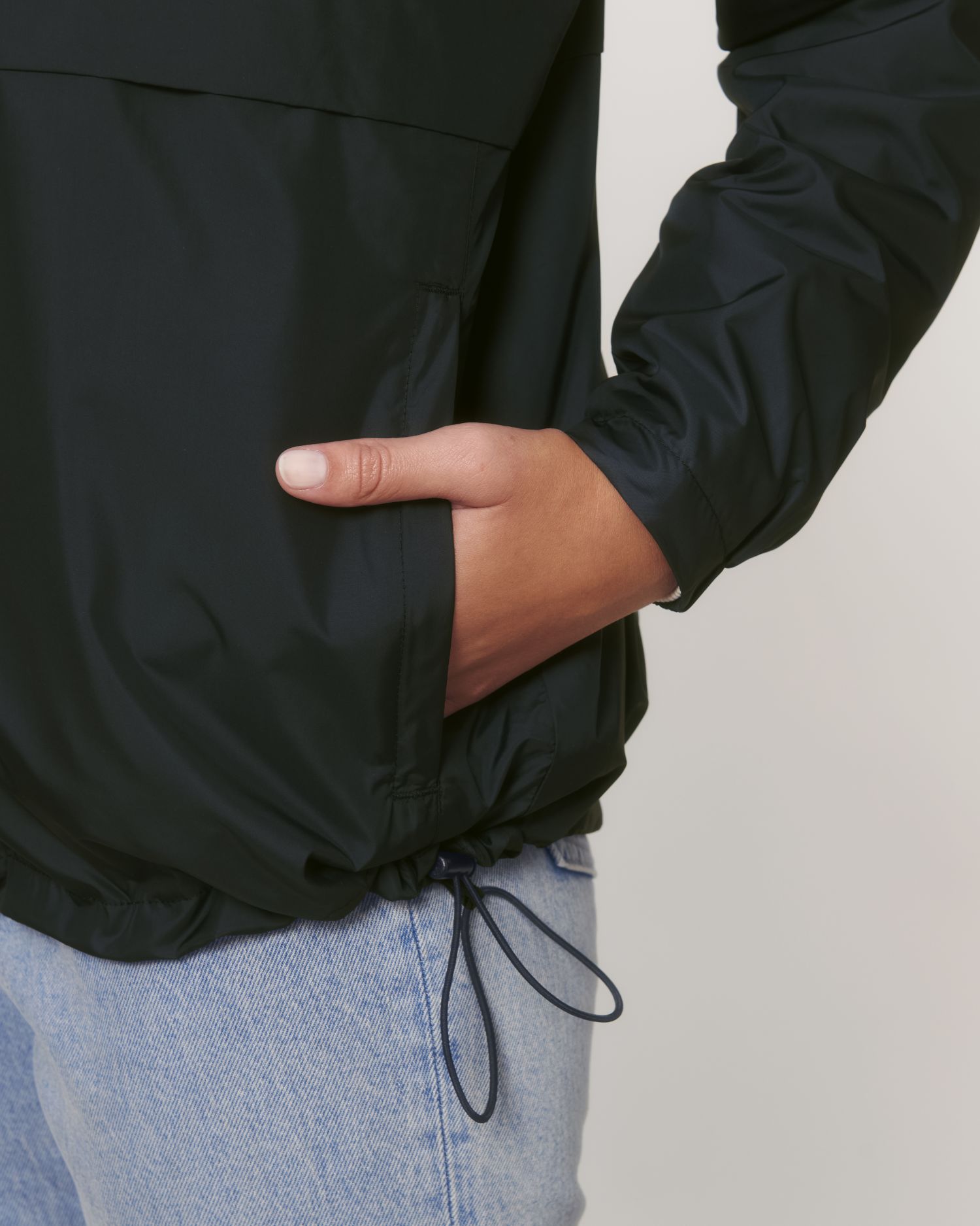 Non Padded Jacket Speeder in Farbe Black
