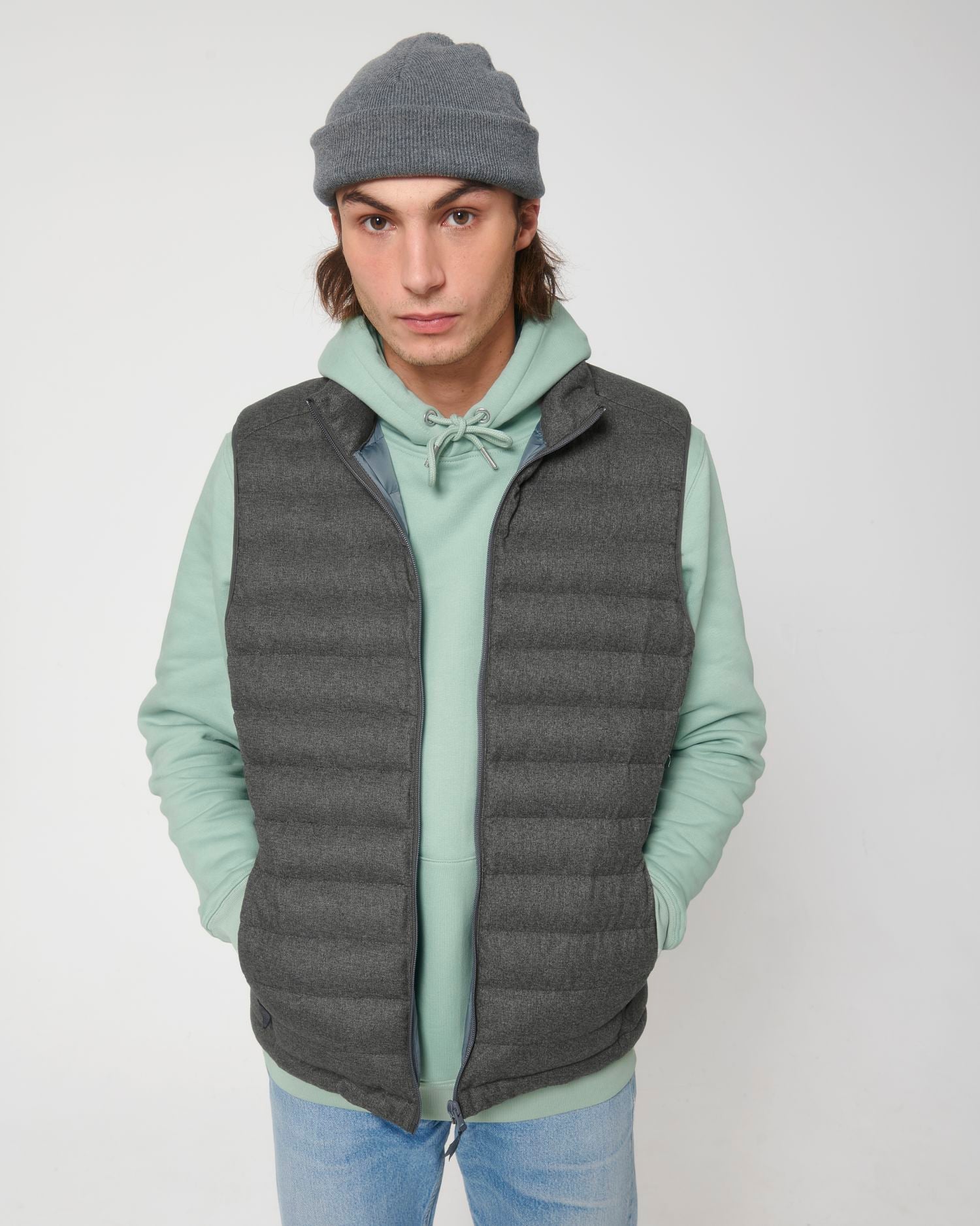  Stanley Climber Wool-Like in Farbe Deep Metal Heather Grey