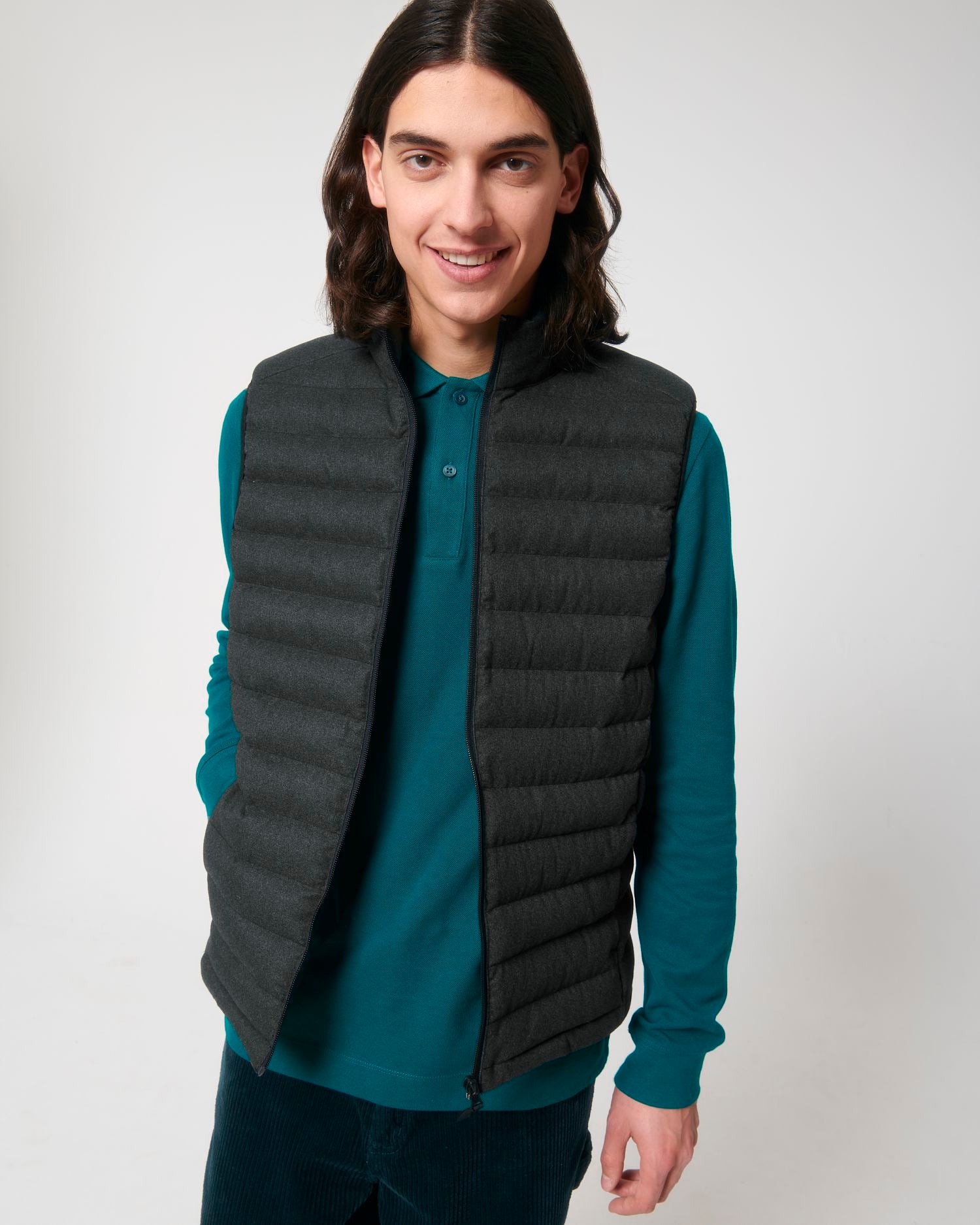  Stanley Climber Wool-Like in Farbe Dark Heather Grey