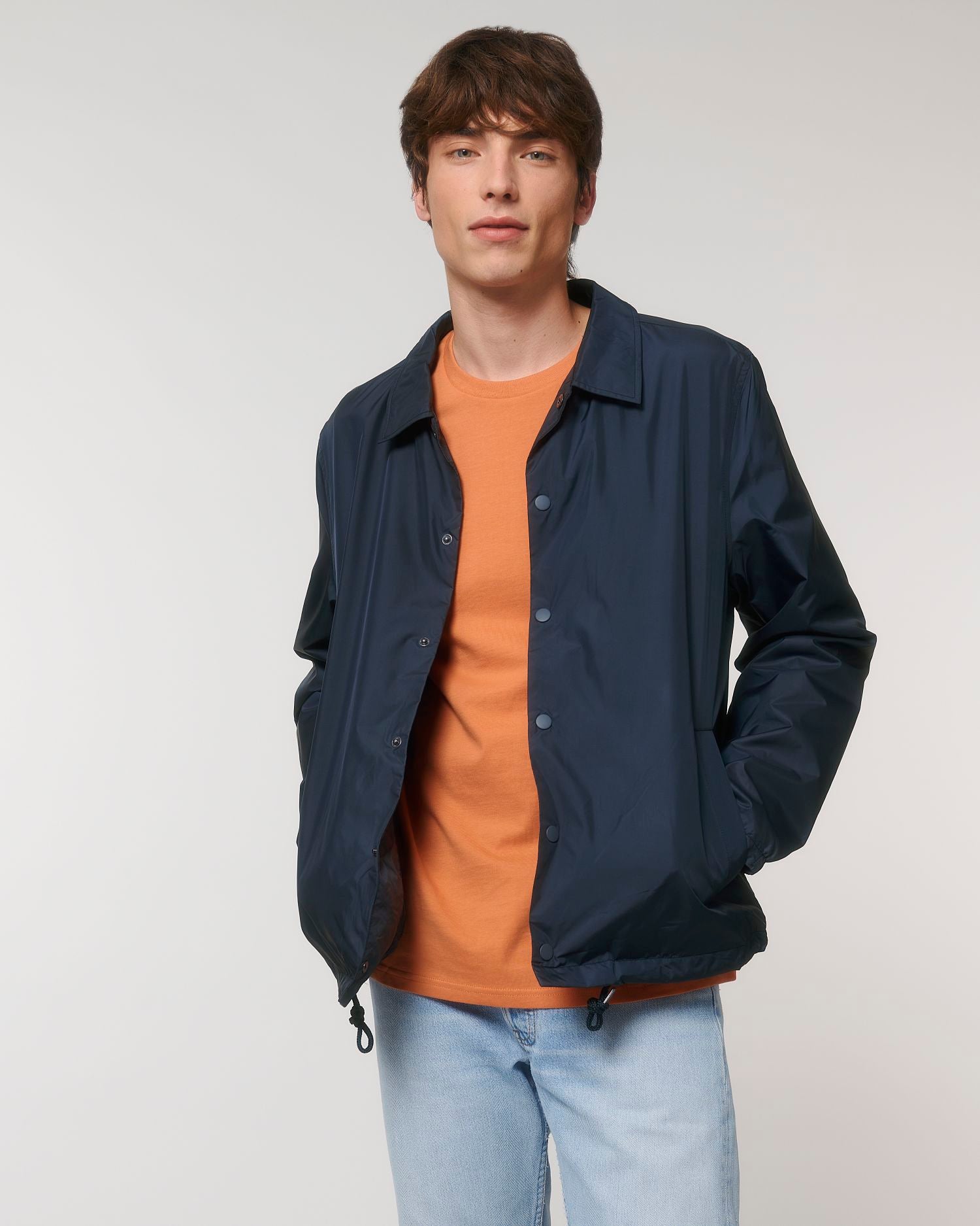 Non Padded Jacket Coacher in Farbe French Navy