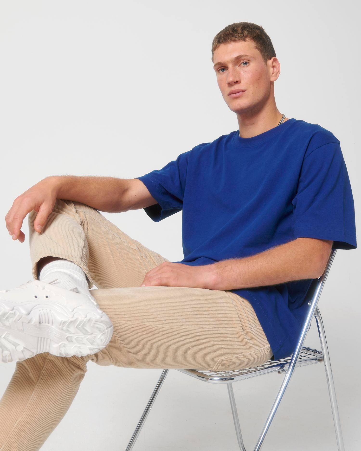T-Shirt Freestyler in Farbe Worker Blue