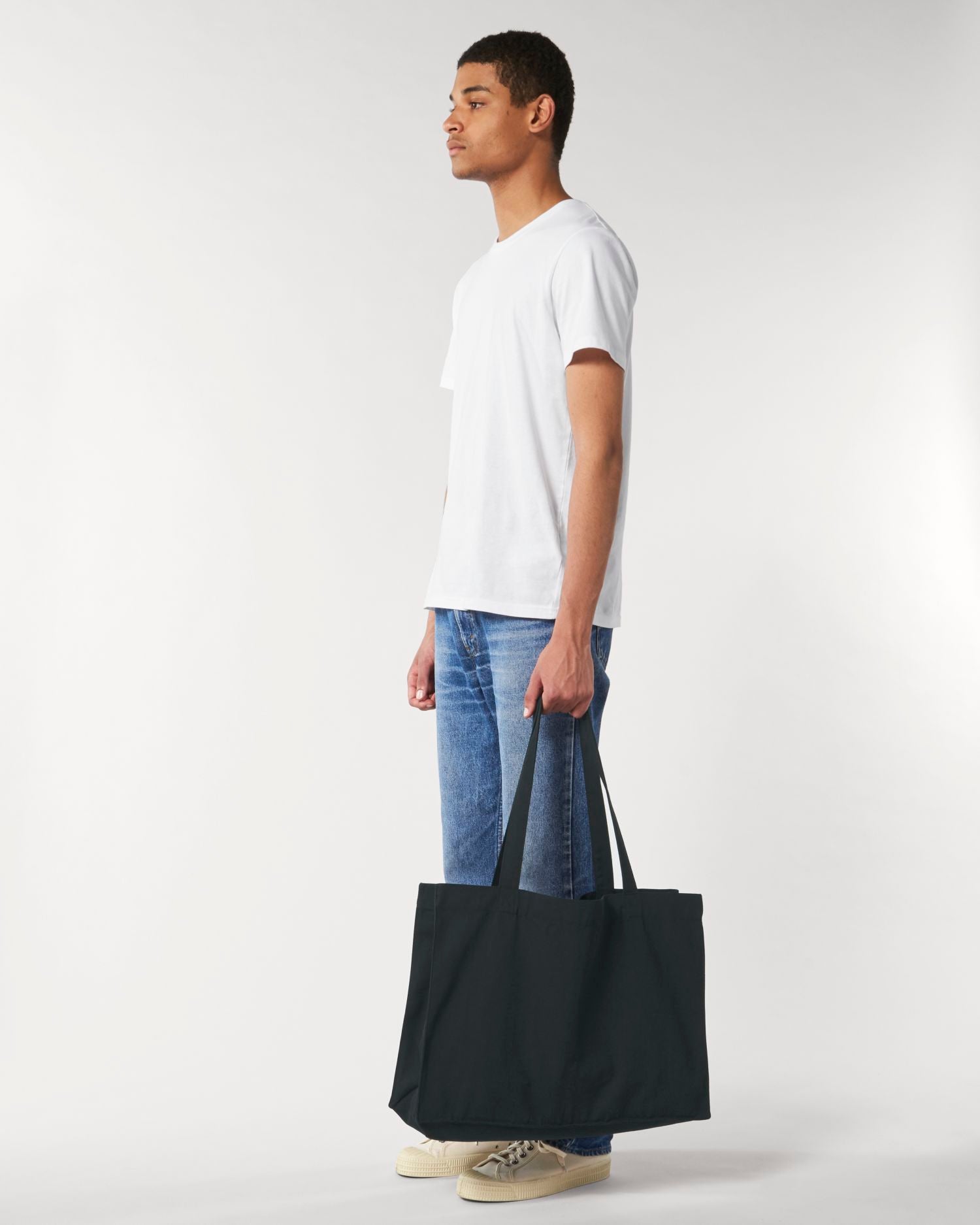 Tasche Shopping Bag in Farbe Black