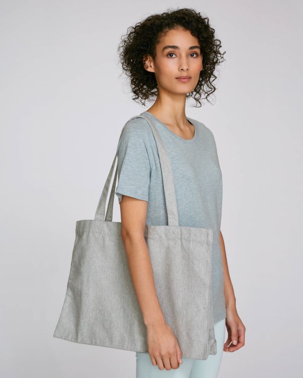 Tasche Shopping Bag in Farbe Heather Grey