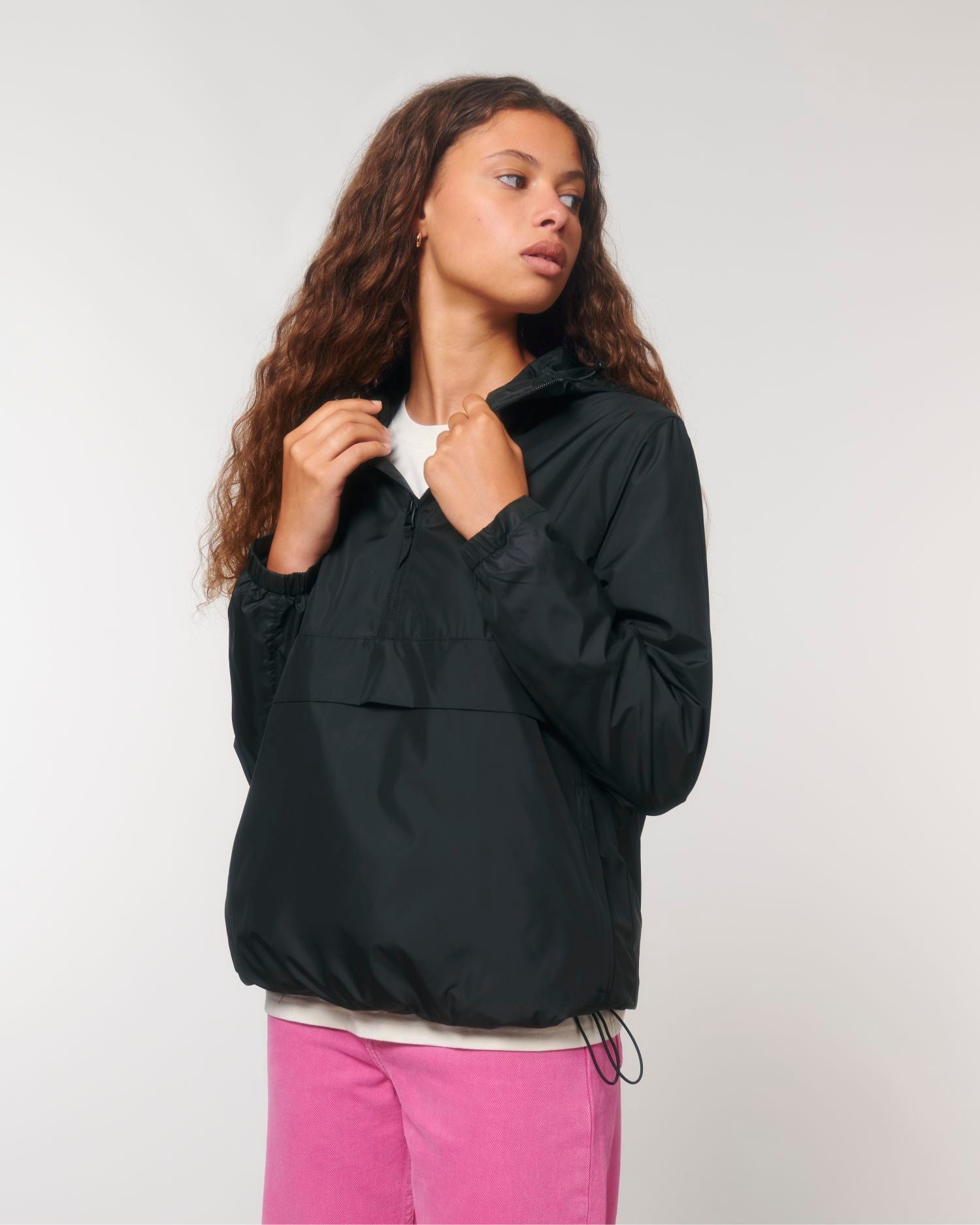 Non Padded Jacket Speeder in Farbe Black