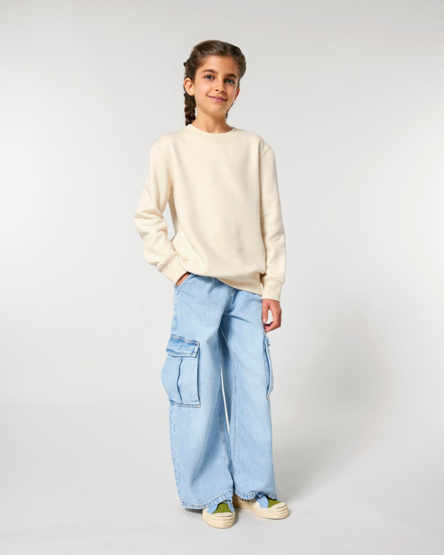 Sweatshirt Mini Changer 2.0 in Farbe Natural Raw