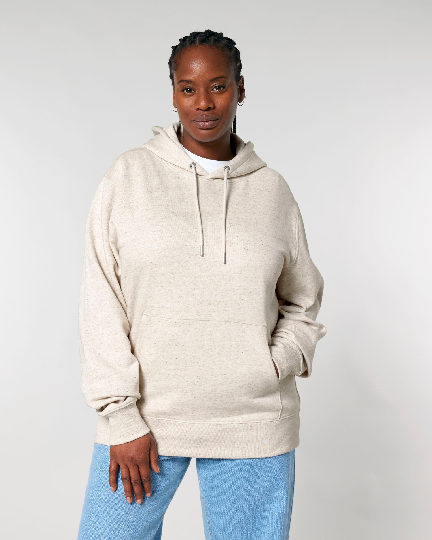 Hoodie Cruiser 2.0 in Farbe Eco-Heather