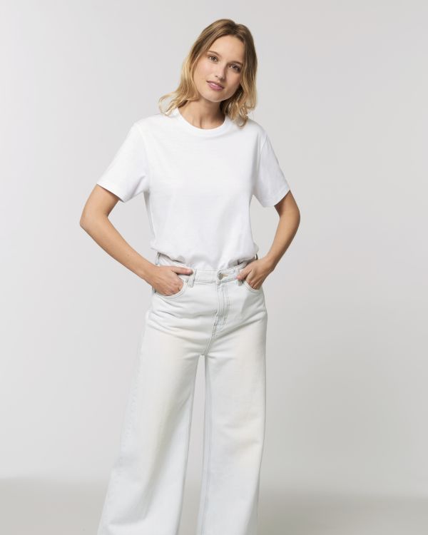 T-Shirt Rocker in Farbe White