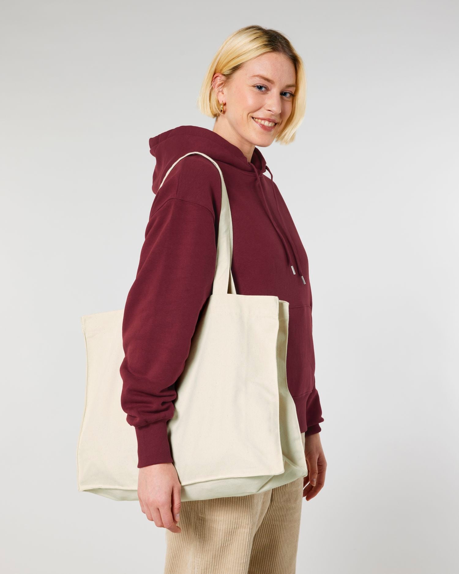 Tasche Shopping Bag in Farbe Natural