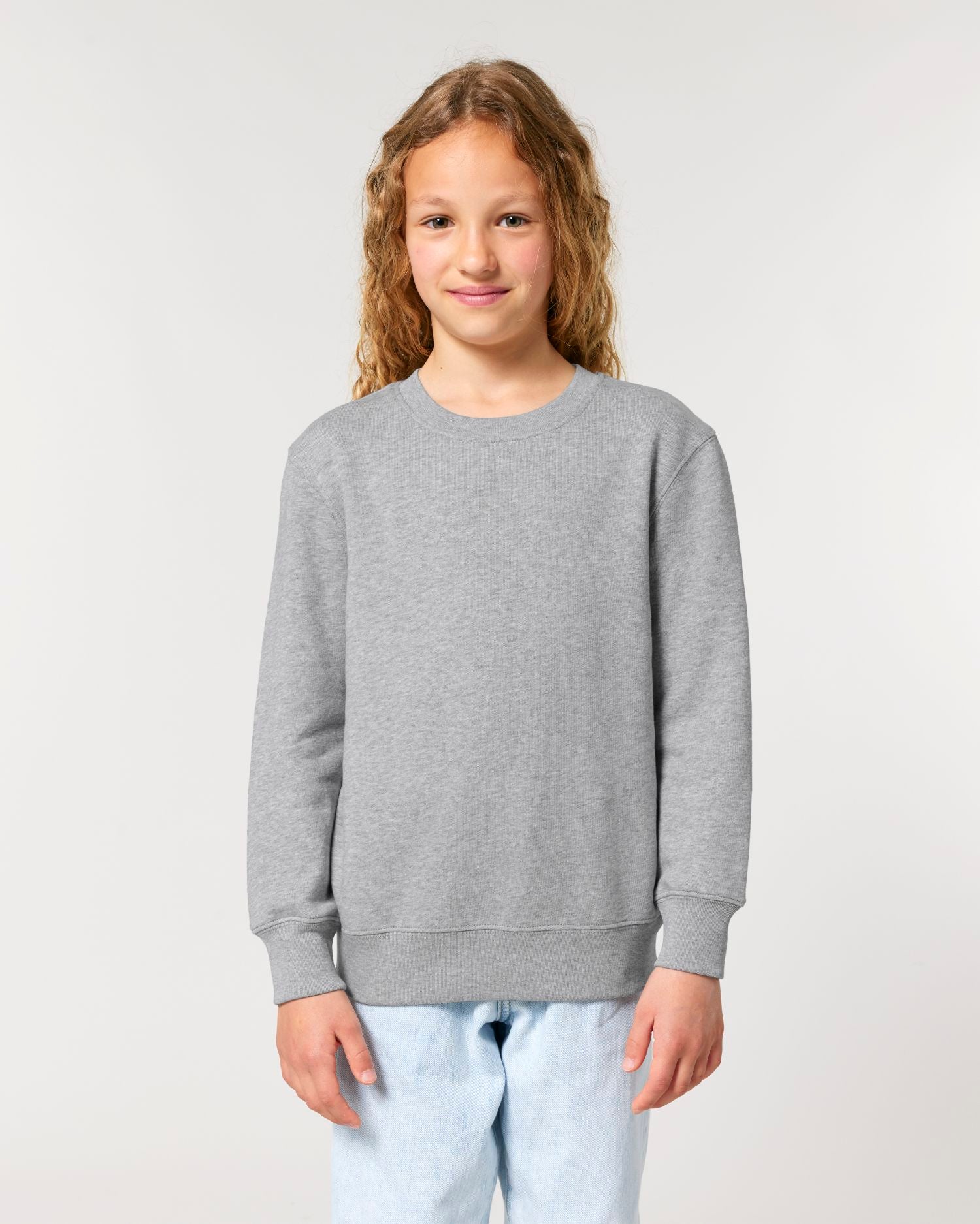 Sweatshirt Mini Changer 2.0 in Farbe Heather Grey