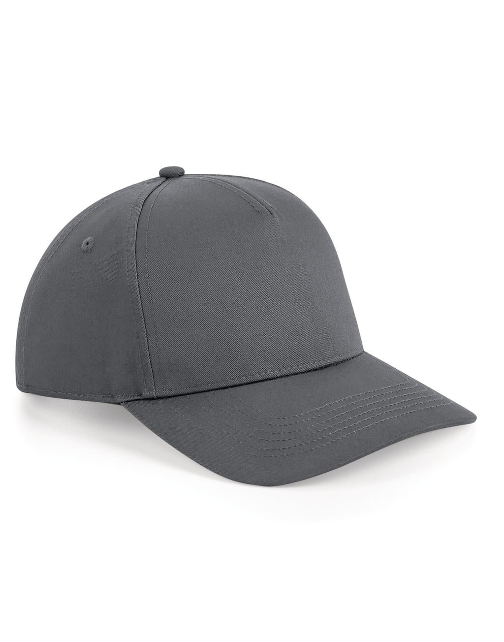  Urbanwear 5 Panel Snapback in Farbe White