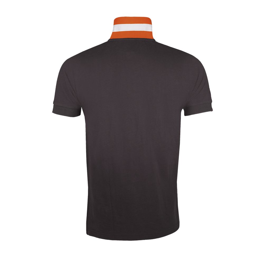 Patriot Herren Poloshirt Kurzarm in Farbe Dark grey