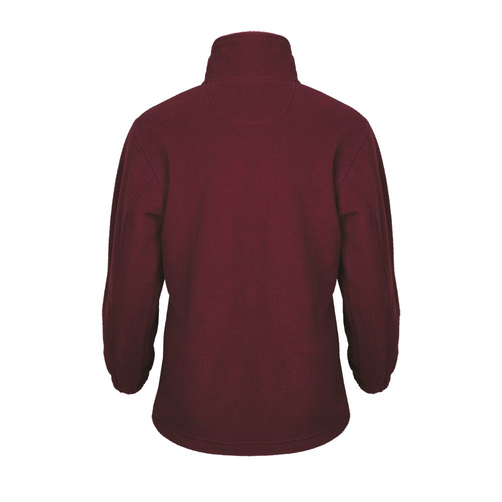 North Kids Kinder Fleece Jacke in Farbe Burgundy