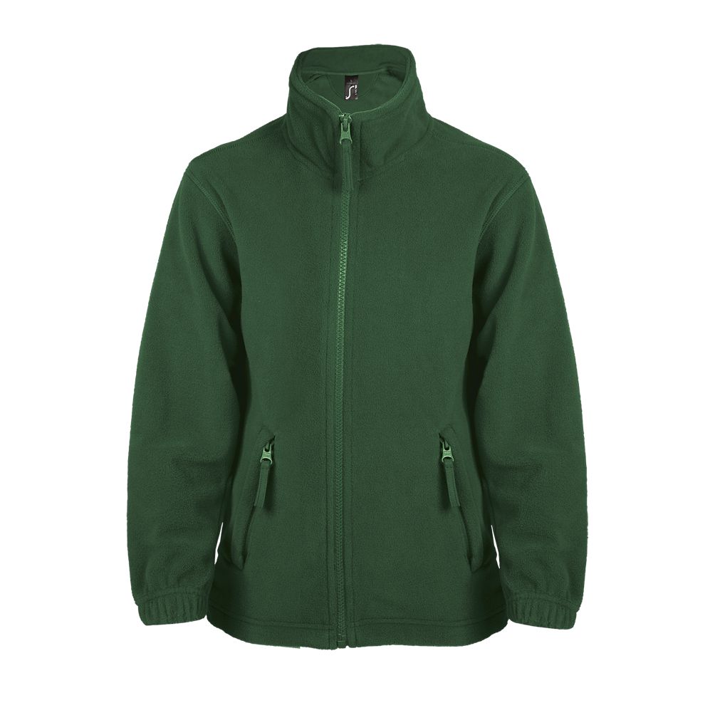 North Kids Kinder Fleece Jacke in Farbe Fir green
