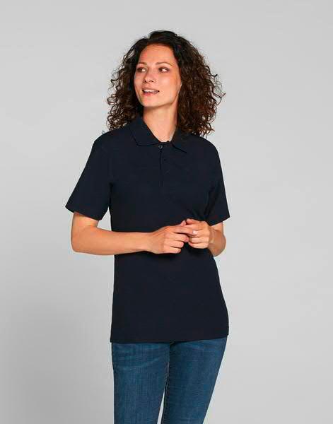  Unisex Polo in Farbe White