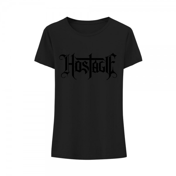T-Shirt (w) Logo Black on Black