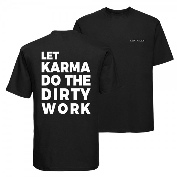 T-Shirt Karma black